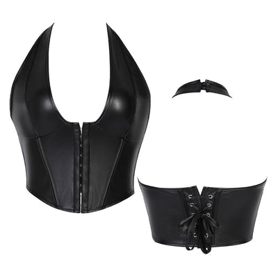 European Retro Style Drawstring Vest Bodycon Corset Cosplay Costumes