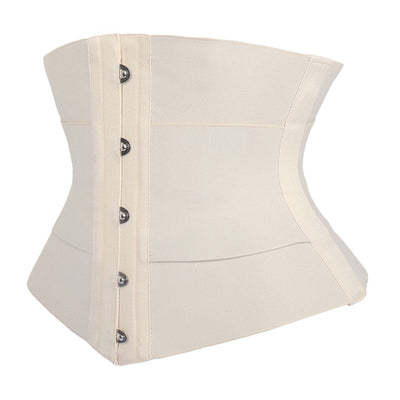 Womens Waist Trainer Cincher Heavy Duty Steel Boned Underbust Waspie Corse