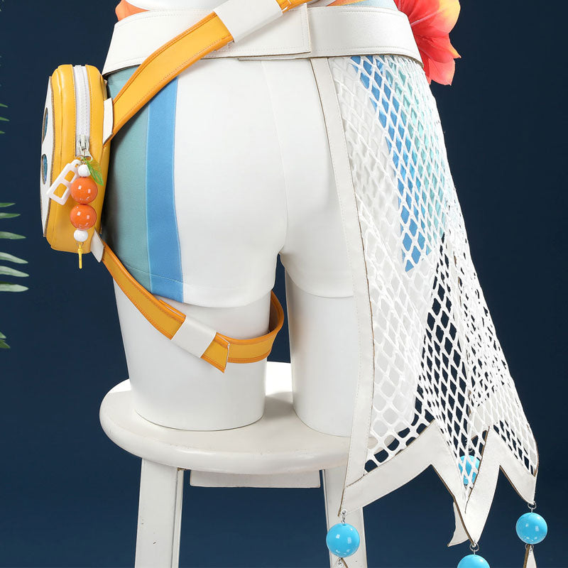 Overwatch Beachside Juno Swimsuit Cosplay Costume