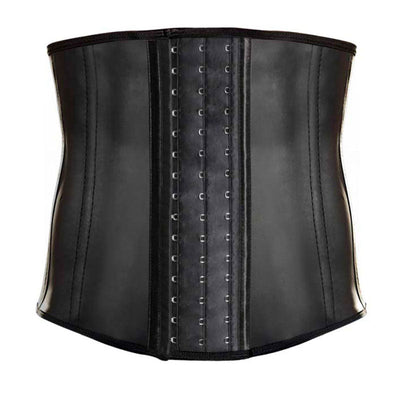 Mens 9-bone Waist Trainer Latex Trimmer Tummy Control Shapewear Slimming Girdle Stomach Band Back Support Body Shaper Belt