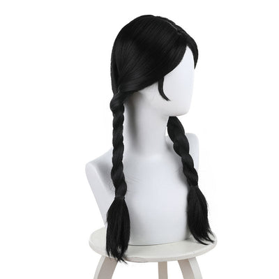 Identity V Toy Merchant Anne Lester Black Cosplay Wigs