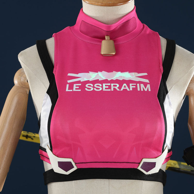 Overwatch 2 X LE SSERAFIM FEARLESS Juno Cosplay Costume