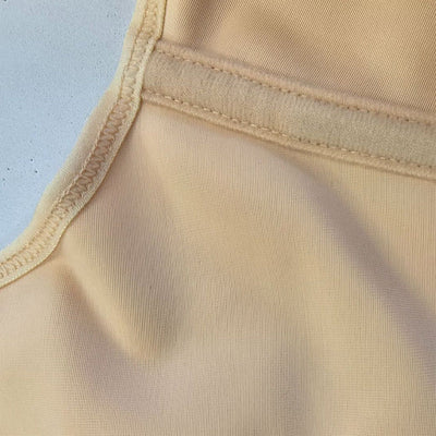 European Retro Sports Zipper Double-layer Tummy Control Vest Shapewear Cosplay Costumes