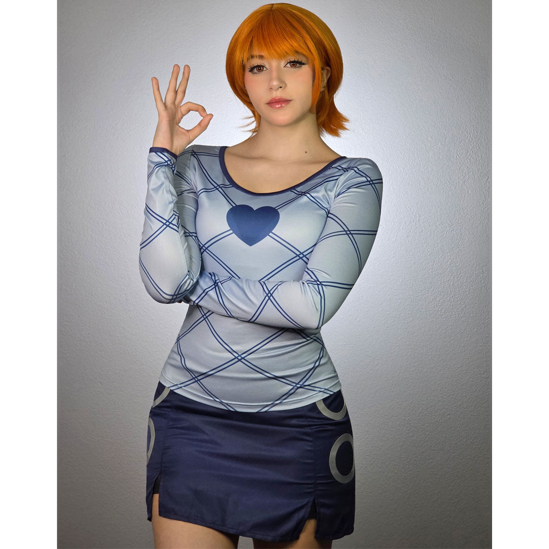 One Piece Live Action Season 2 Nami Blue Cosplay Costumes