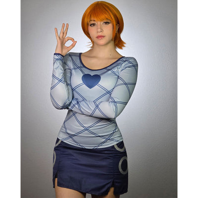 One Piece Live Action Season 2 Nami Blue Cosplay Costumes
