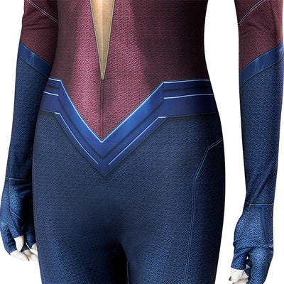 The Marvels Captain Marvel 2 Carol Danvers Jumpsuit Cosplay Costumes