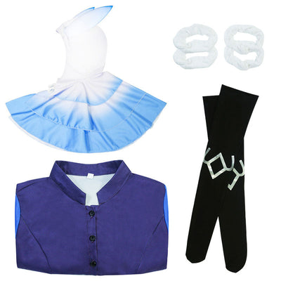 Game Genshin Impact Mago Del Abismo Cryo Hydro Cosplay Costumes