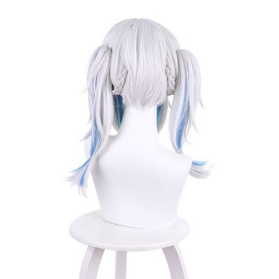 Hololive English Virtual YouTuber Gawr Gura Double Ponytail Cosplay Wigs