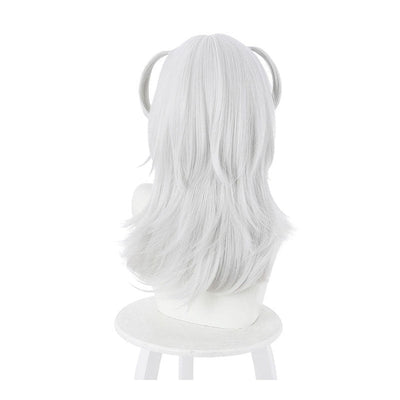 Hololive English Virtual YouTuber Gawr Gura Blue Mixed White Long Cosplay Wigs