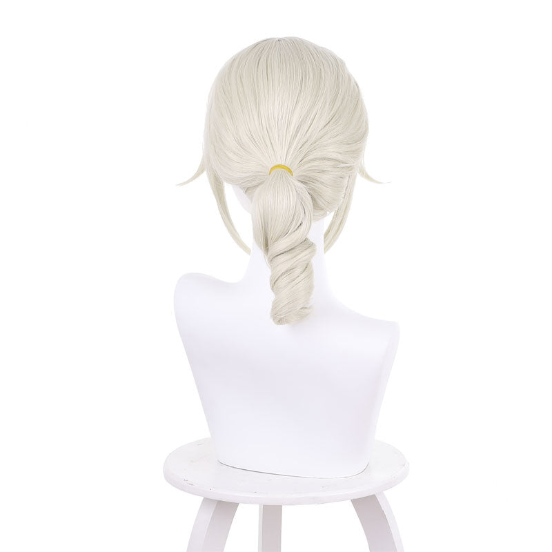 Game Identity V Edgar Valden Golden Ratio Milky White Cosplay Wigs