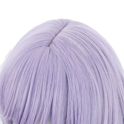 Game Genshin Impact QiQi Purple Braid Cosplay Wigs