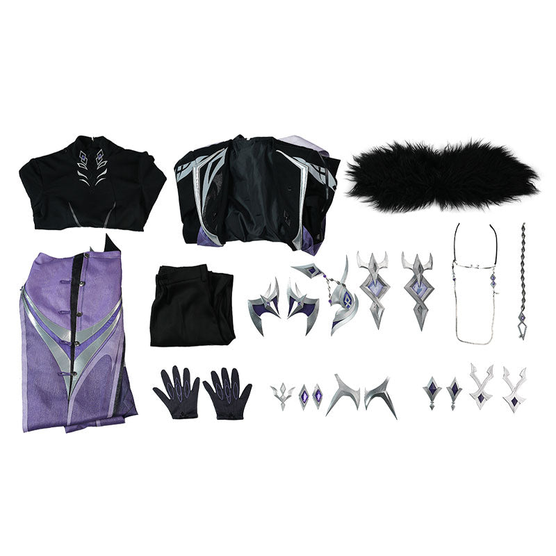 Genshin Impact Pantalone Fatui Regrator Cosplay Costumes