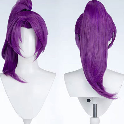 Marvel Rivals Vengeance Psylocke Ponytail Cosplay Wigs