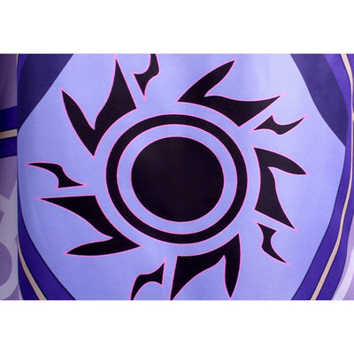 Game Genshin Impact Electro Abyss Mage Outfit Cosplay Costumes