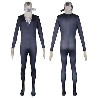 Skibidi Toilet Halloween Jumpsuit Cosplay Costumes