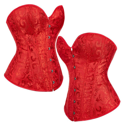 Court Style Bridal Corset Shaper Bust Lifting Waist Cinching Tight Bustier Camisole Tank Top Hourglass Shapewear