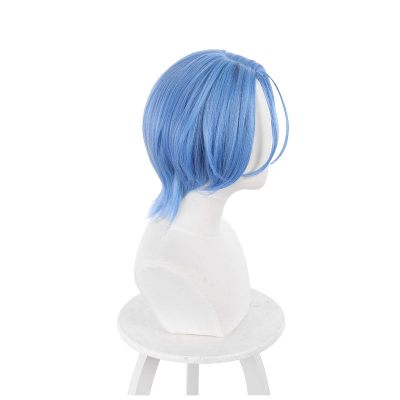 Anime SK8 the Infinity Hasegawa Langa Blue Cosplay Wigs