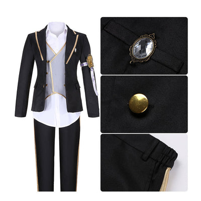 Game Twisted-Wonderland Floyd Leech Uniforms Cosplay Costume