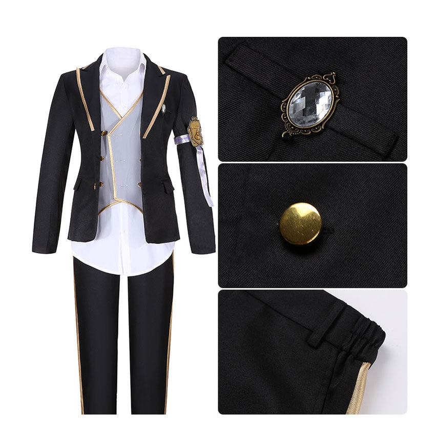 Game Twisted-Wonderland Floyd Leech Uniforms Cosplay Costume