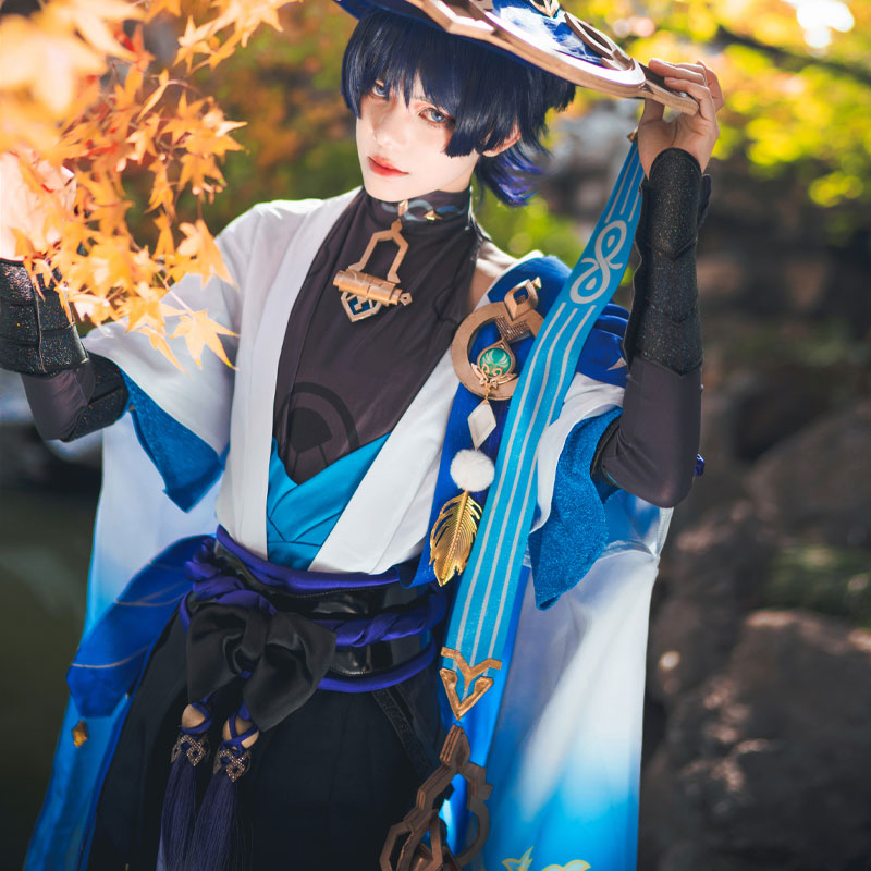 Game Genshin Impact Wanderer Cosplay Costumes