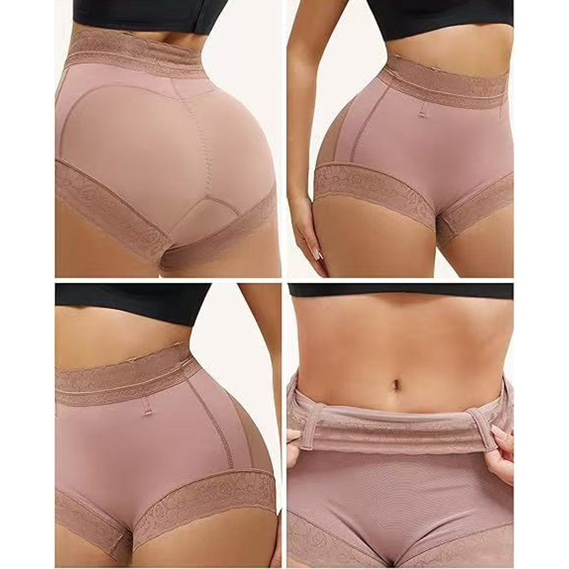 High Waisted Hip Lifting Tummy Control Non Slip Lace Safety Underwear Cosplay Costumes