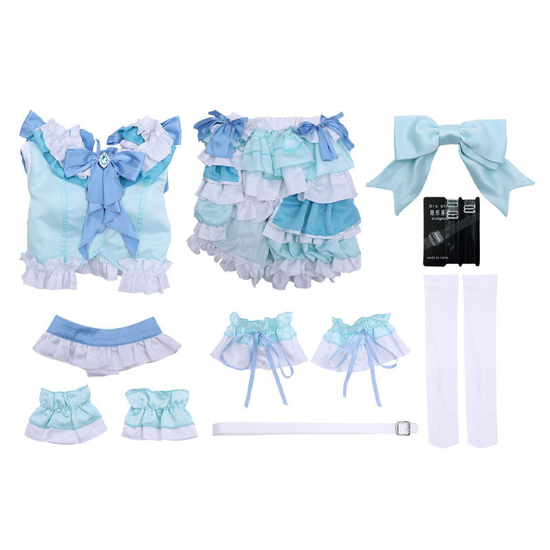 Puella Magi Madoka Magica Sayaka Miki Stage Outfit Cosplay Costumes