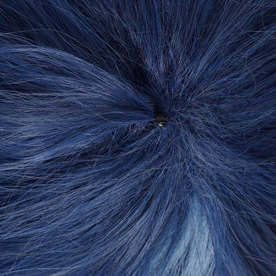Game Genshin Impact Kaeya Alberich Blue Long Cosplay Wigs