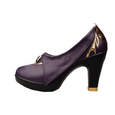Genshin Impact Venti Gradient Cosplay Shoes