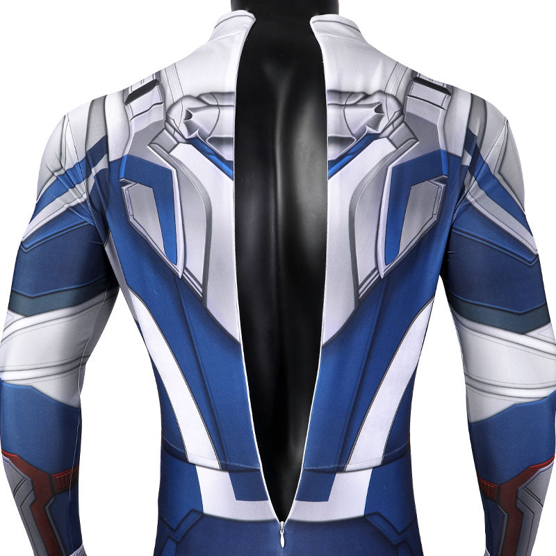 The Falcon and The Winter Soldier Sam Wilson New Captain America Jumpsuit Cosplay Costumes