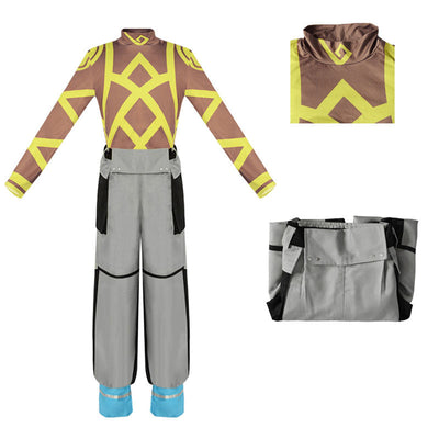 Fire Force Ogun Montgomery Flamy Ink Cosplay Costumes