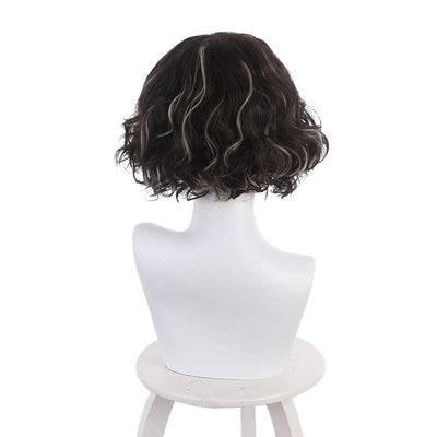 Moive Loki Sylvie Laufeydottir Black-brown Short Cosplay Wigs