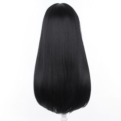Anime Citrus Mei Aihara Long Straight Black Cosplay Wigs