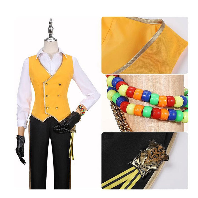 Game Twisted-Wonderland Leona Kingscholar Uniforms Cosplay Costume