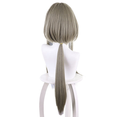 Game Genshin Impact Guizhong Gray Brown Cosplay Wigs