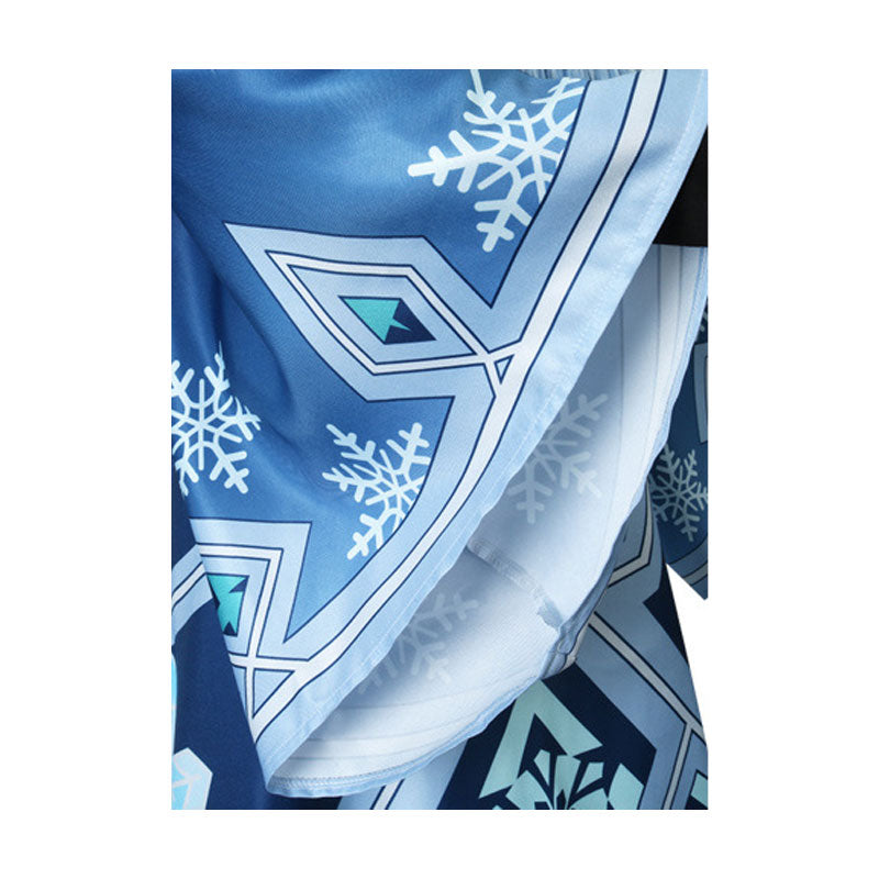 Game Genshin Impact Cryo Abyss Mage Outfit Cosplay Costumes