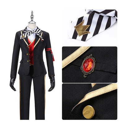 Game Twisted-Wonderland Riddle Rosehearts Uniforms Cosplay Costume