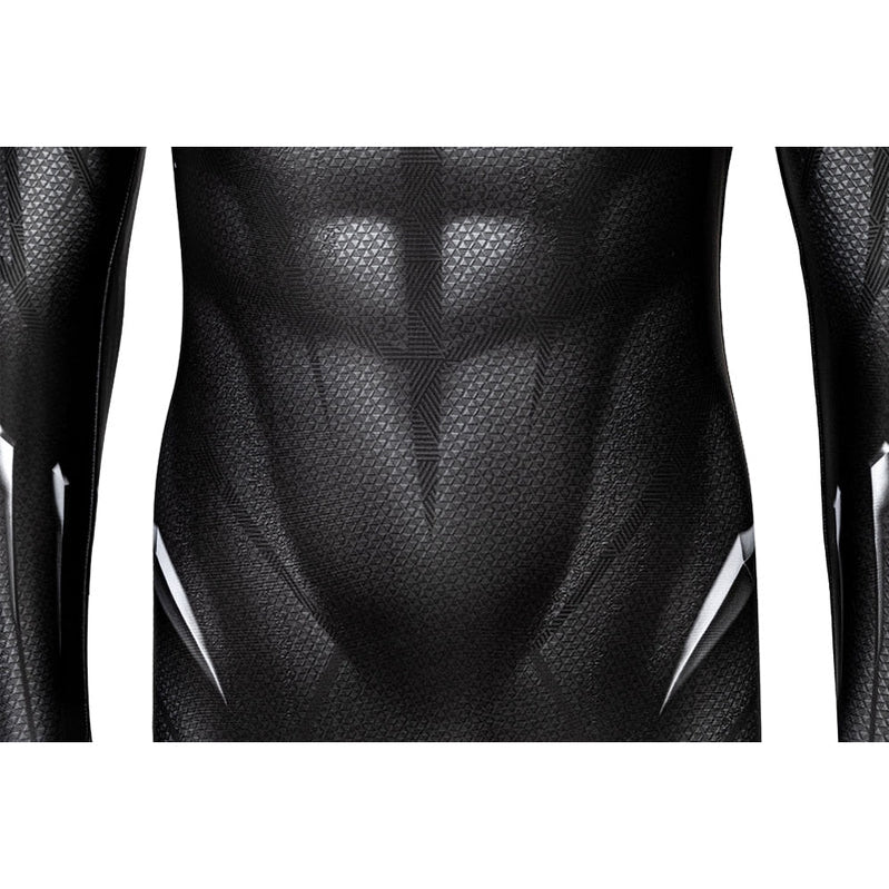 Movie Captain America Civil War Black Panther Children Jumpsuit Cosplay Costume