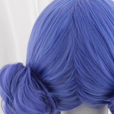 Game LOL Crystal Rose Sona Blue Cosplay Wigs
