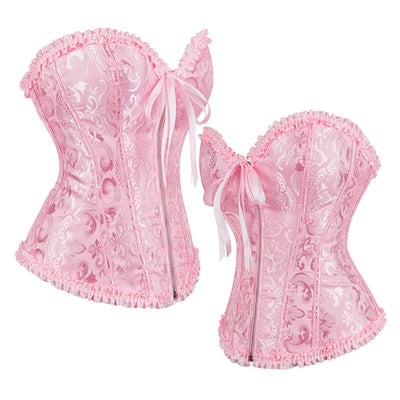 Court-styletro Z Reipper Jacquard Bustier Waist-cinching Corset Cosplay Costumes