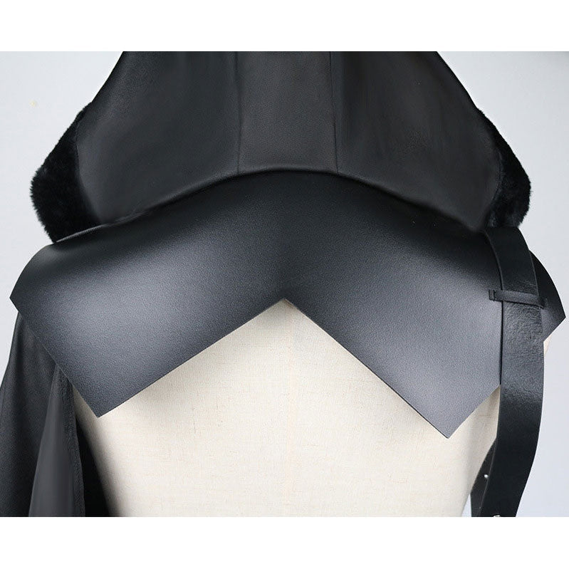 Halloween Party Medieval Retro Shawl Demon Vampire Dress Up Cloak Cosplay Costume