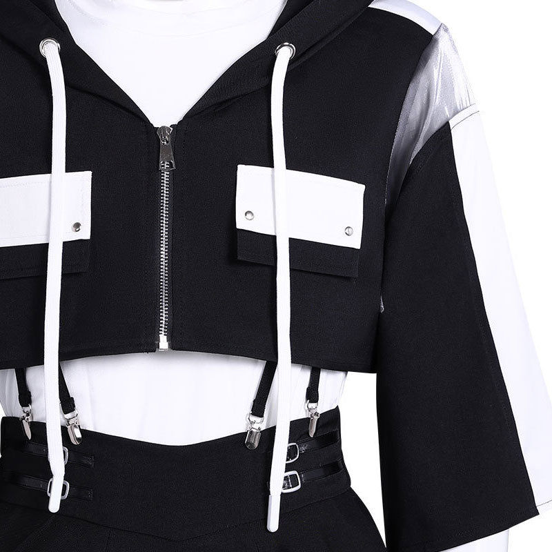 Tamon's B-Side Natsuki Ishibashi Black Vest Uniform Cosplay Costume