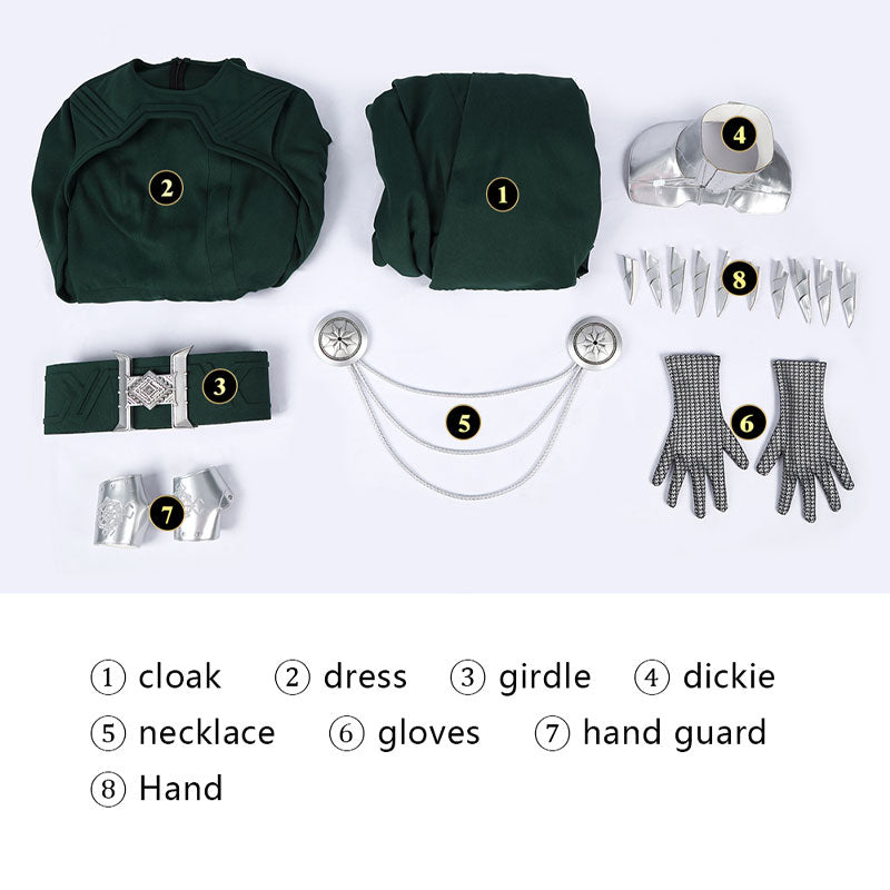 Avengers: Doomsday Latverian Witch Cosplay Costumes