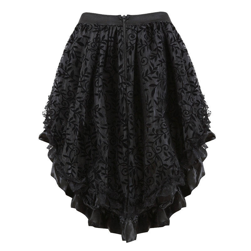 Tulle Skirts for Women Midi Long Tutu Court Ball Umbrella Skirt Mesh Layered Waist Halloween Skirts