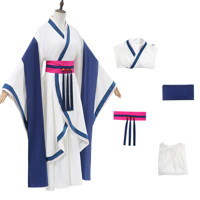 The Apothecary Diaries Maomao White Blue Cosplay Costume