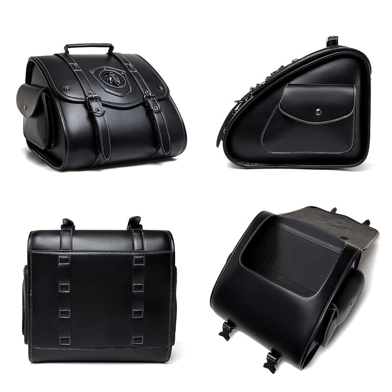 Punk Harley Tool Modification Kit Front and Rear Mount Bag Cosplay Props