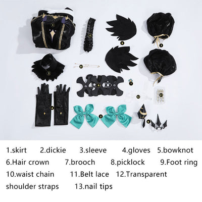 Fate Grand Order FGO Space Ereshkigal Stage 2 Cosplay Costume
