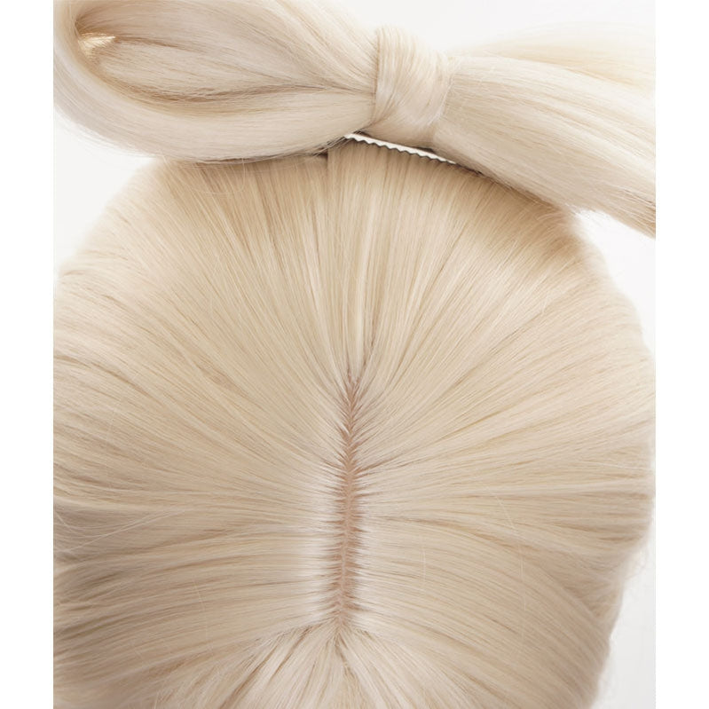 Game Genshin Impact Ningguang Long Blonde Cosplay Wigs