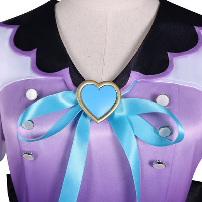 Needy Streamer Overload Deadly Poison Denpa Girl Purple Lollipop Cosplay Costumes