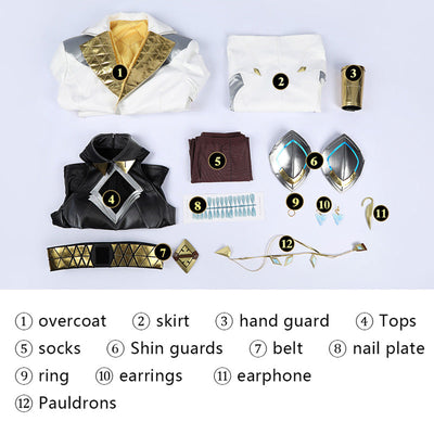 Overwatch Domina Cosplay Costume