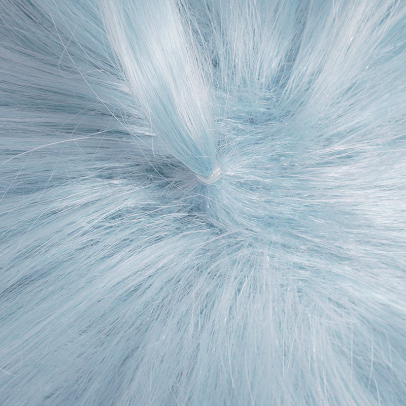 Game Genshin Impact Chongyun Light Cyan Halloween Cosplay Wigs